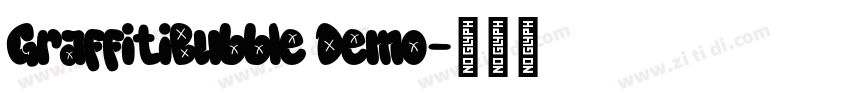 GraffitiBubble Demo字体转换